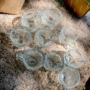 Small drinking glasses